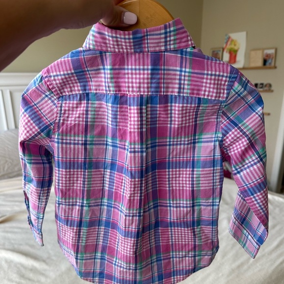 Ralph Lauren Kids Multicolor Plaid Button Down Shirt - Picture 2 of 7